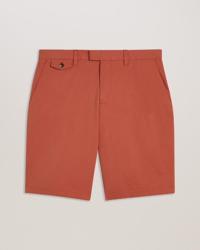 Short Ted Baker Chino Orange Foncé Homme | ORL-33678012